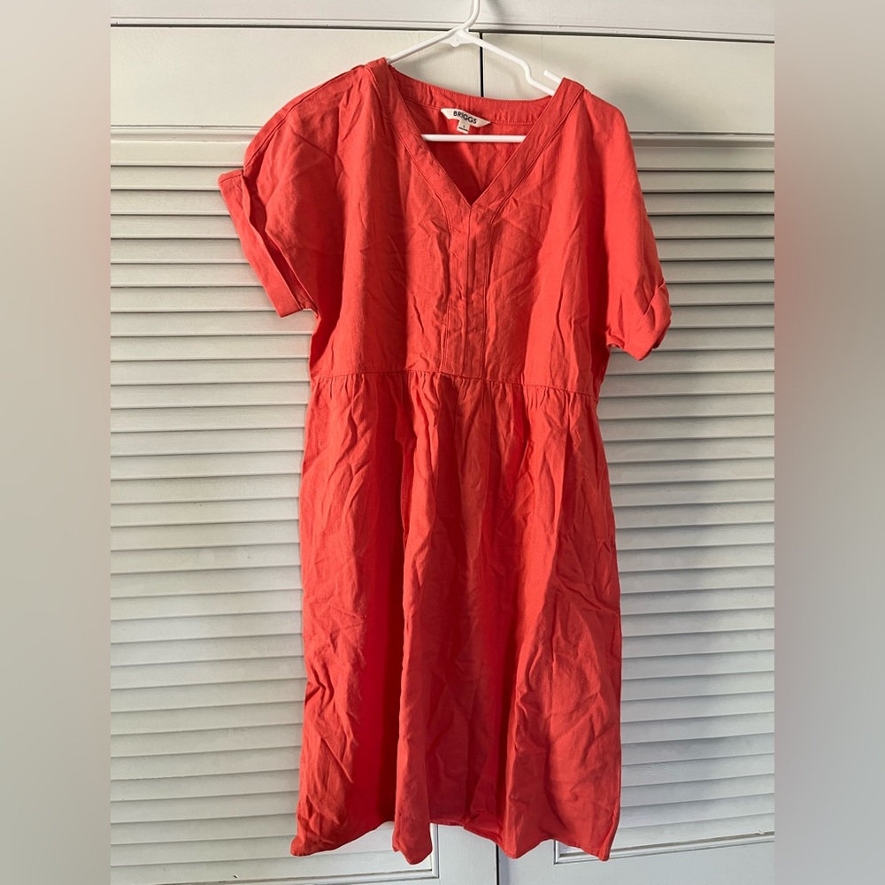 Briggs Linen Blend Dress